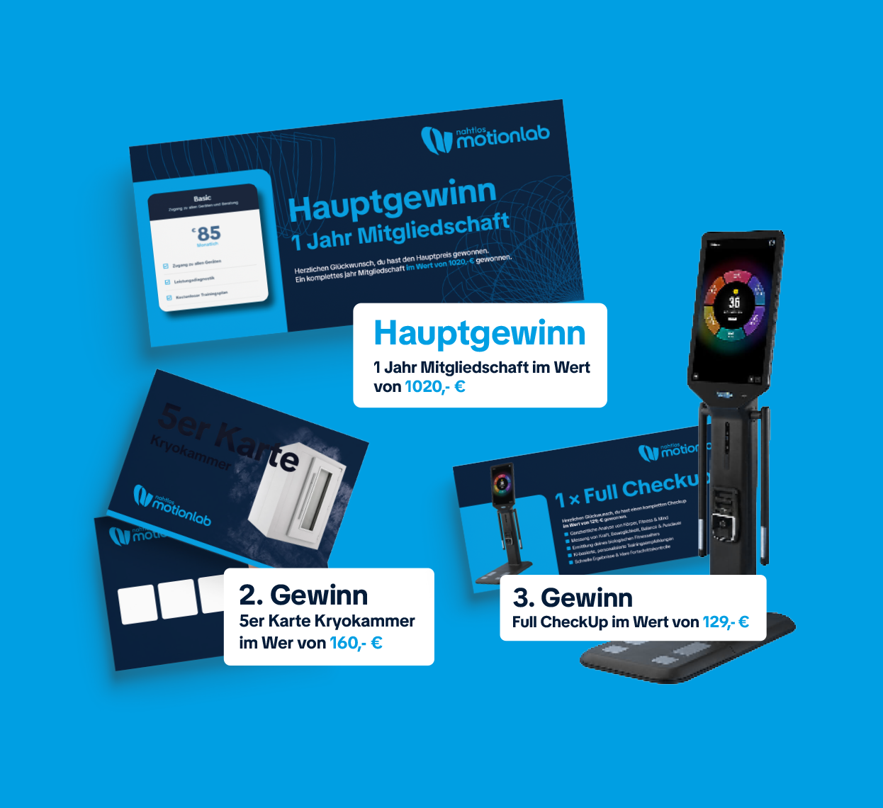 Gewinne bei Nahtlos Spenden & Gewinnen